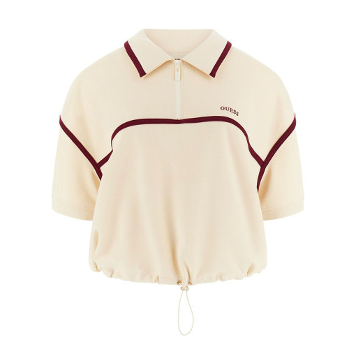 Guess Γυναικεία μπλούζα polo Jasmine Half-Zip Polo